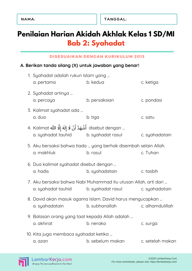 Lembar Kerja Lembarkerja Com - Riset