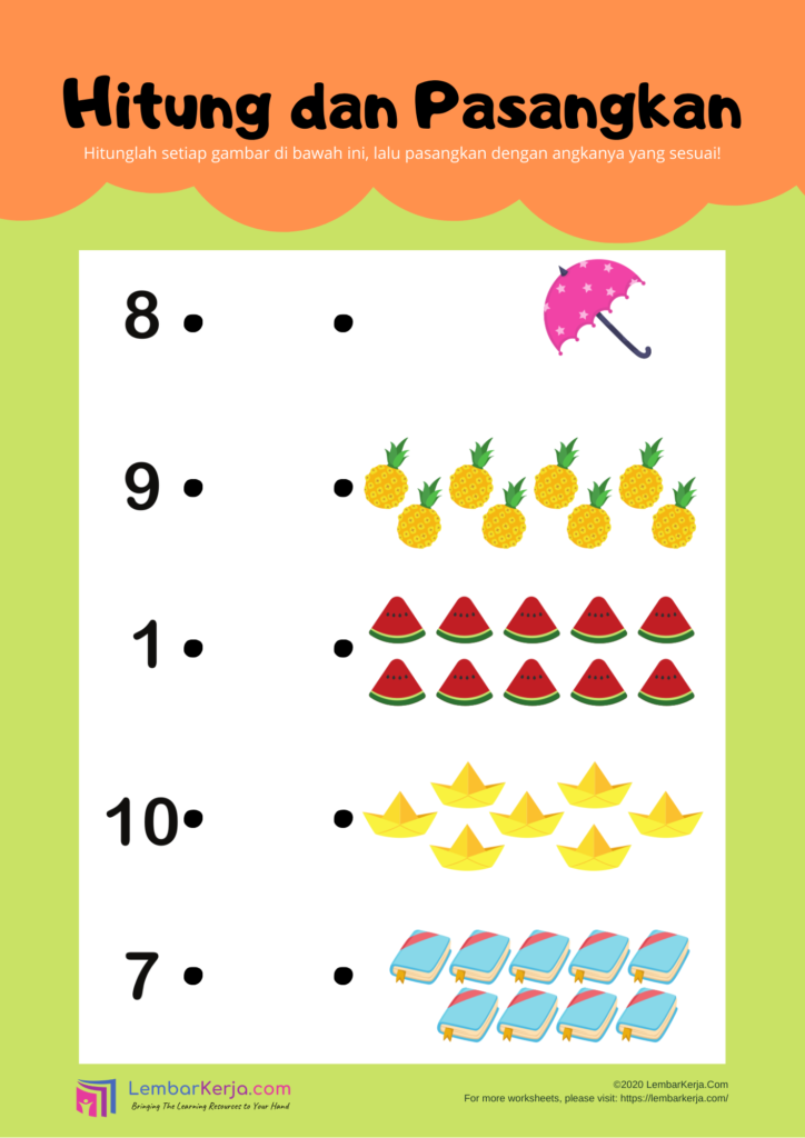 Lembar Kerja Berhitung – Page 2 – LembarKerja.Com