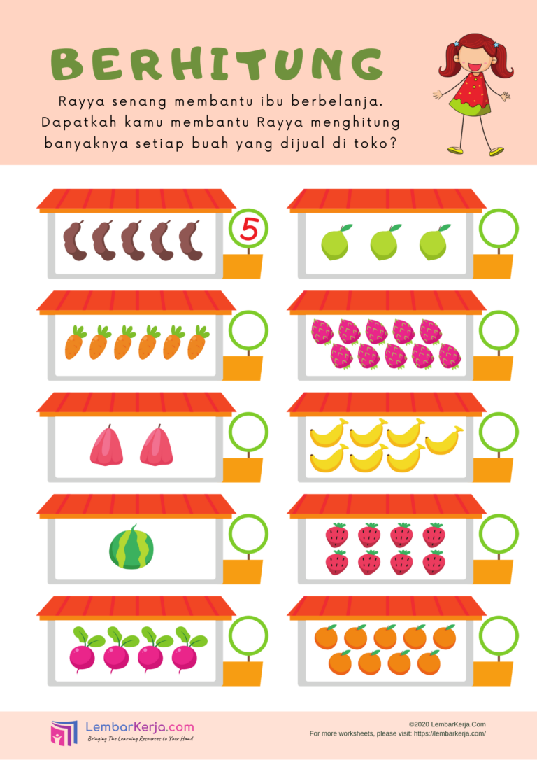 Worksheet Angka – Page 2 – LembarKerja.Com