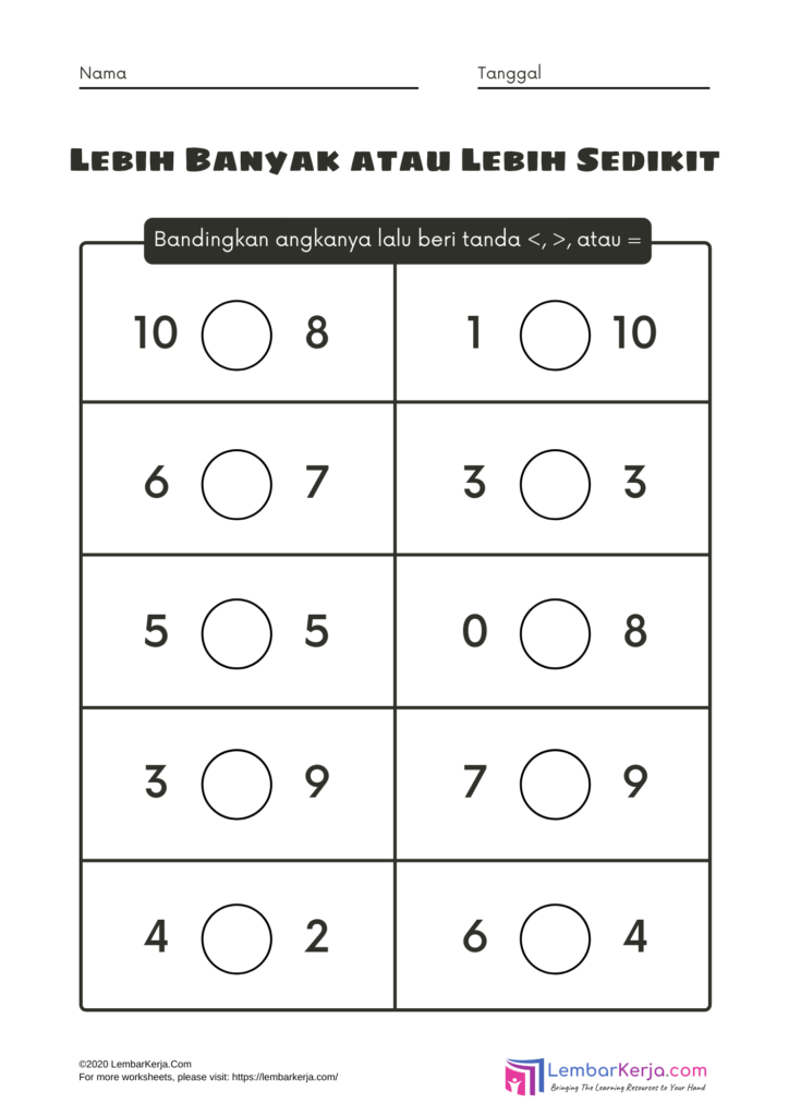 worksheet matematika – LembarKerja.Com