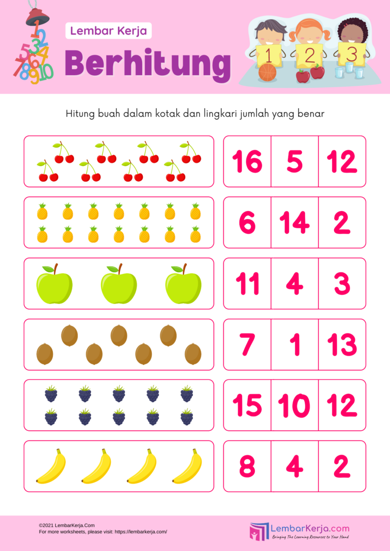 Matematika Anak TK – LembarKerja.Com