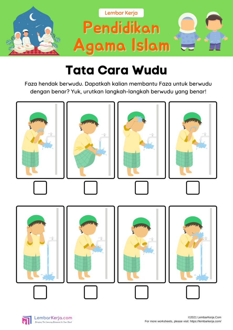 Tata Cara Wudhu Dan Bacaannya 3907