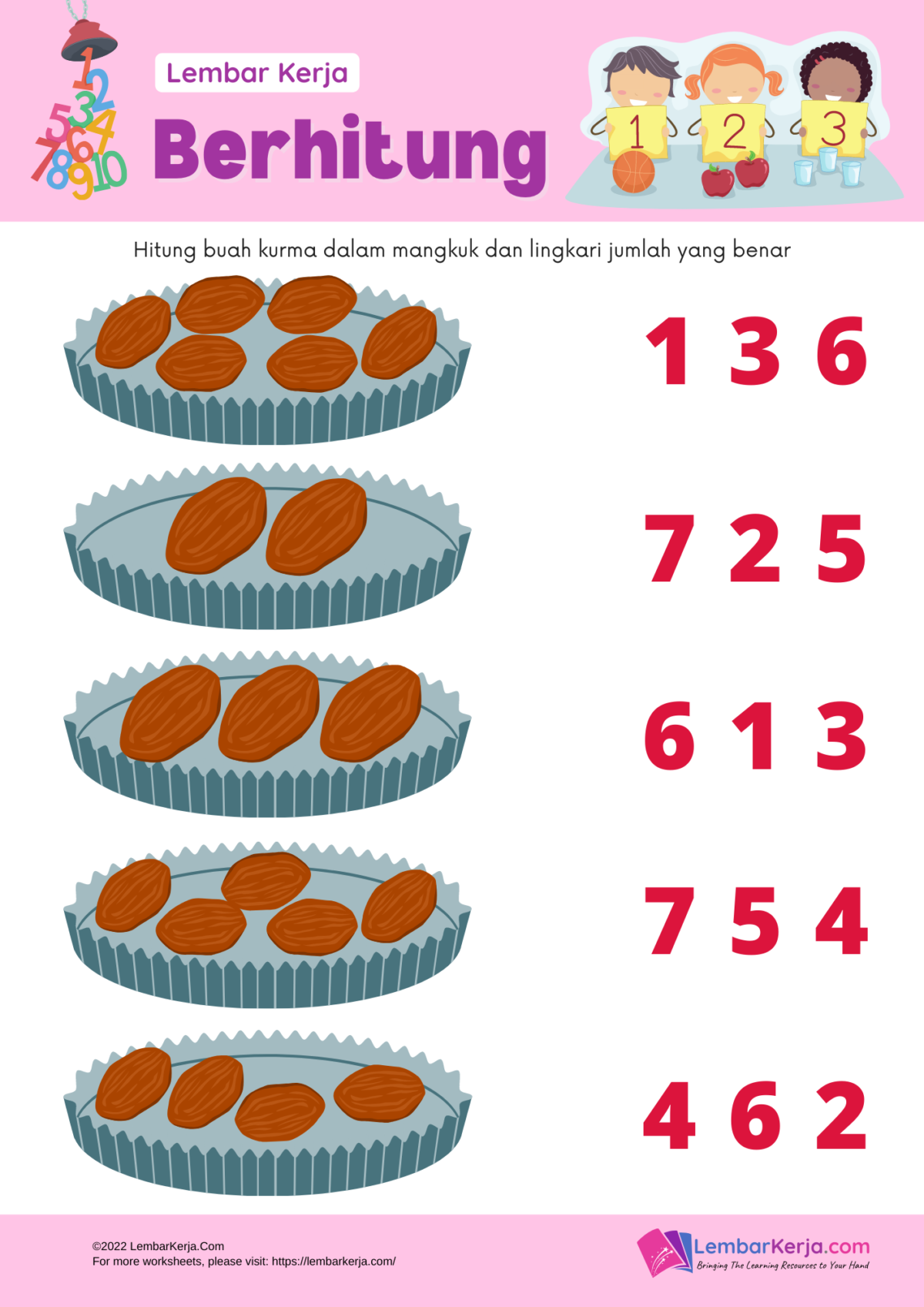 Lembar Kerja Berhitung Archives - LembarKerja.Com