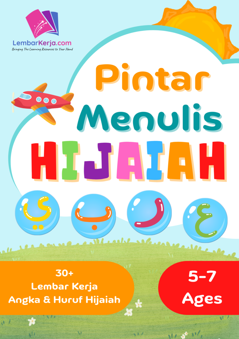 Workbook Menulis Hijaiah (1) - LembarKerja.Com