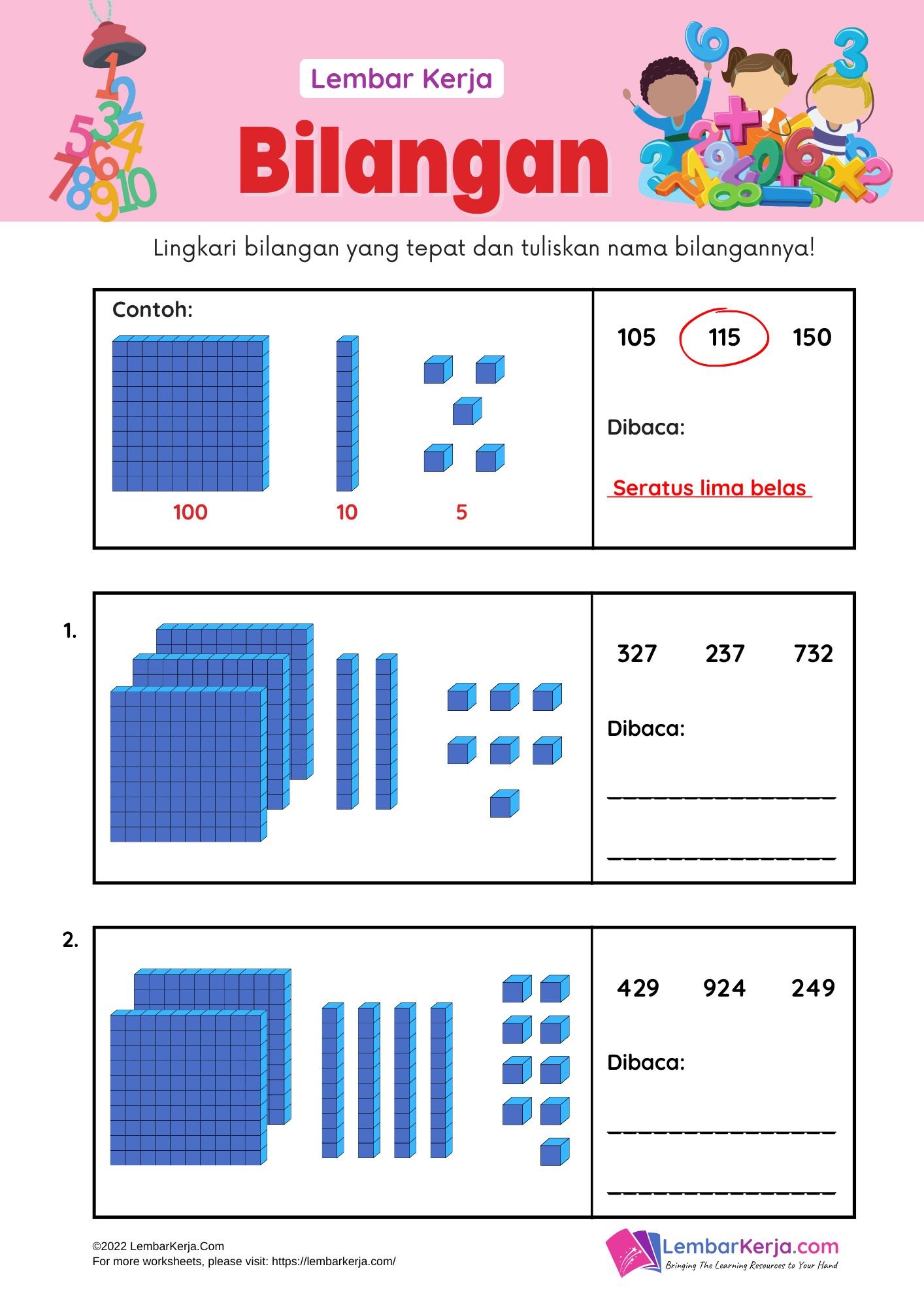 Menyamakan Lambang Bilangan Dan Jumlah Benda Worksheet Ef6 Porn Sex 